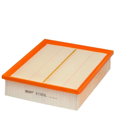 Billede af HENGST FILTER E1303L Luftfilter 62 232 285 Filterindsats VOLKSWAGEN: Polo V Hatchback, SEAT: Toledo 4, Ibiza 4 Sportcoupe, SKODA: Rapid Hatchback