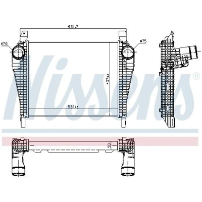 Billede af NISSENS 97064 Intercooler