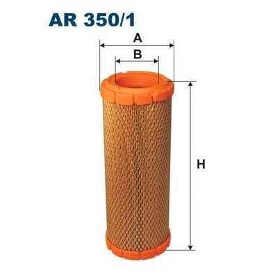 Billede af FILTRON AR 350/1 Luftfilter 273 105 Filterindsats