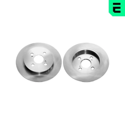 Billede af OPTIMAL BS 8914C Bremseskiver bagaksel 259 9 4/6 fuldstændigt coatet TOYOTA: Yaris II Hatchback, iQ