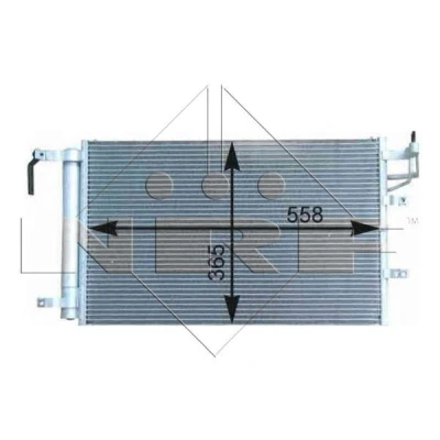 Billede af NRF Easy Fit 35982 Kondensator med tørrer, tætningsring 14,2 9,6 Aluminium 555
