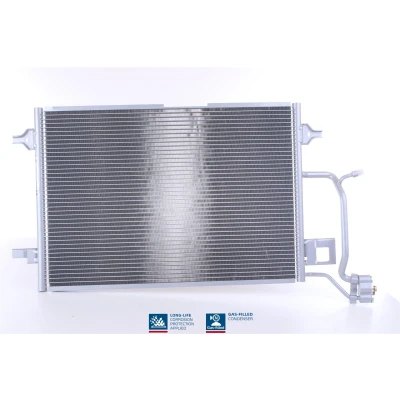 Billede af NISSENS 94601 Kondensator uden tørrer Aluminium 613 R 134a AUDI: A4 B5 Sedan