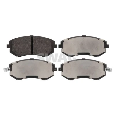 Billede af SWAG 87 91 6643 Bremseklodser foraksel med akustisk advarsel for slid anti knirke plade SUBARU: Forester IV, II, III