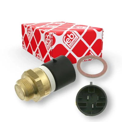 Billede af FEBI BILSTEIN 17696 Temperaturkontakt, kølerventilator med tætningsring OPEL: Kadett E CC, Calibra A