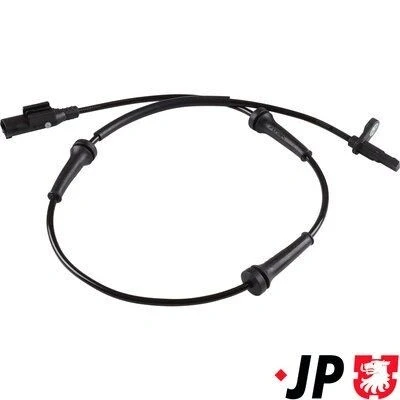 Billede af JP GROUP 3397103000 ABS sensor Bagaksel venstre, højre aktiv 706 sort FIAT: 500 Hatchback, C Cabriolet, FORD: KA Hatchback