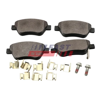 Billede af FAST FT29565 Bremseklodser foraksel med bremsecaliperskruer OPEL: Corsa D Hatchback, Adam, FIAT: Panda II Doblo I Stationcar, Cargo