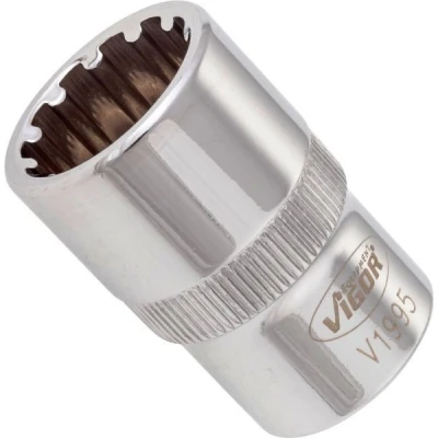 Billede af VIGOR V1995 Skraldenøgleindsats (Hexagon) TORX screwdriver socket
