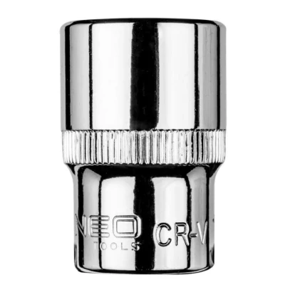 Billede af NEO TOOLS 08 419 Skraldenøgleindsats (Hexagon) 1/2 19 mm Krom vanadium stål Sekskant