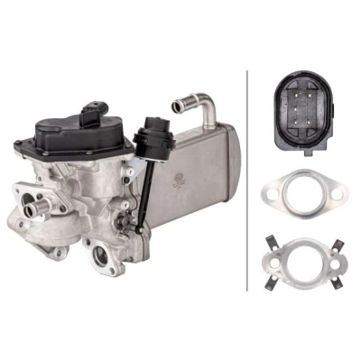 Billede af HELLA 6NU 358 167 031 EGR Modul med pakninger, køler ventil AUDI: A4 B8 Avant