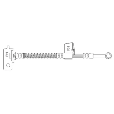 Billede af BOSCH 1 987 481 169 Bremseslange 466 M10x1 HYUNDAI: Getz