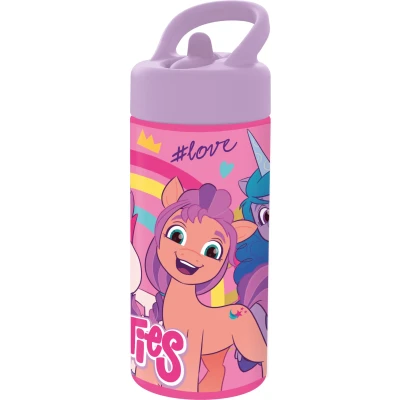 Billede af My Little Pony Drikkedunk med flipfunktion og sugerør Lyserød lilla