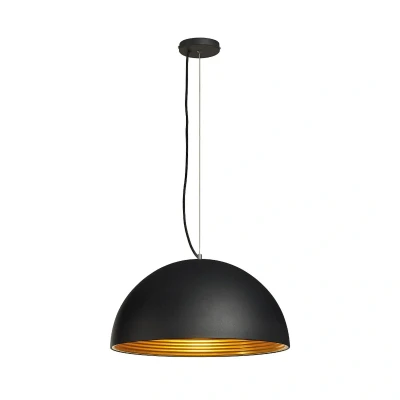 Billede af SLV Forchini M PD 1 pendel 50 cm sort/guld