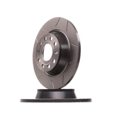 Billede af BREMBO 08.A202.75 Bremseskiver 282 12 5 fuldstændigt, opslidset coatet med skruer VOLKSWAGEN: Passat B6 Variant, GOLF 7, 6