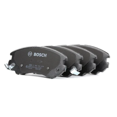 Billede af BOSCH 0 986 424 815 Bremseklodser Low Metallic med akustisk advarsel for slid anti knirke plade, monteringsvejledning HYUNDAI: Sonata V
