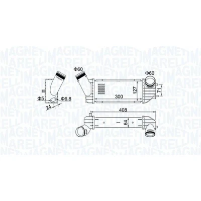Billede af MAGNETI MARELLI 351319204340 Intercooler
