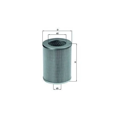 Billede af MAHLE ORIGINAL LX 300 Luftfilter 170,0 128,0 Filterindsats NISSAN: SUNNY 1