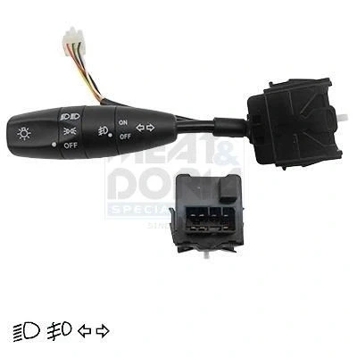 Billede af MEAT &amp; DORIA 23309 Ratstammekontakt DAEWOO: Lanos Hatchback 1.3, 1.5, 1.6 16V 1997