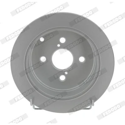 Billede af FERODO PREMIER Coat+ disc DDF1419C Bremseskiver 258 9 4 fuldstændigt coatet uden skruer TOYOTA: Corolla IX Hatchback, Station Wagon