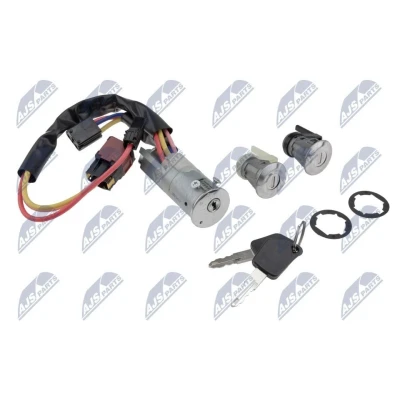 Billede af NTY EZC PE 027 Låsecylindersæt foran til højre, venstre PEUGEOT: 206 Hatchback, Van, SW