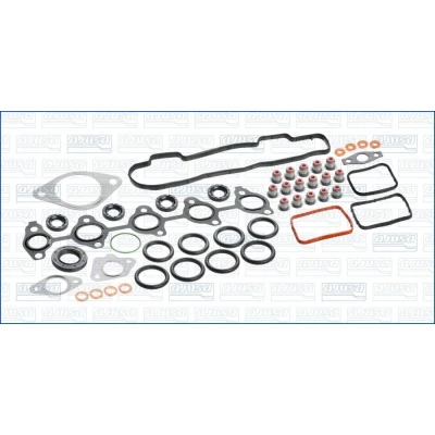 Billede af AJUSA 53018300 Pakningssæt, topstykke uden cylinderhovedpakning PEUGEOT: 206 Hatchback, 207 307 CITROËN: C4 I C3 II