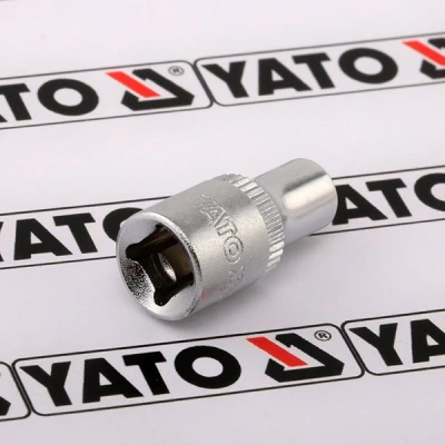 Billede af YATO YT 05213 Skraldenøgleindsats (Hexagon) Torx DIN2124 E6 Krom vanadium stål