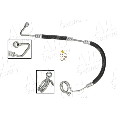 Billede af AIC 58709 Hydraulikslange, styretøj fra hydraulikpumpe til tandstang
