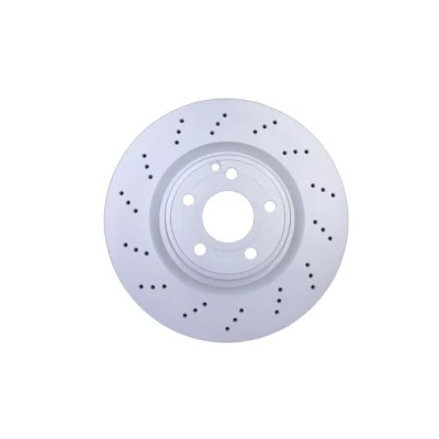 Billede af HELLA PRO High Carbon 8DD 355 122 891 Bremseskiver 344 32 05/06 112 indvendigt ventileret, hullet coatet højkarboniseret uden hjulbolte, hjulnav