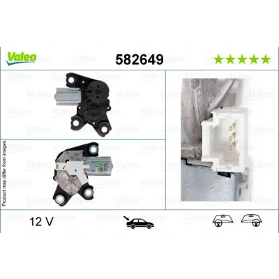 Billede af VALEO 582649 Viskermotor 12 bag til venstre /højrestyring