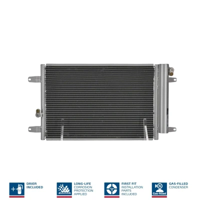 Billede af NISSENS 94575 Kondensator med tørrer Aluminium 556 R 134a