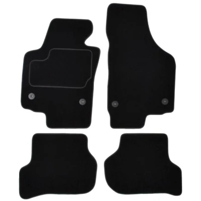 Billede af MAMMOOTH A041 SET155 PRM 01 Gulvmåttesæt Tekstil foran og bagved 4 sort SEAT: Toledo 3