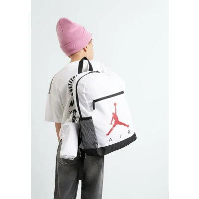 Billede af Jordan AIR School Backpack WITH Pencil CASE Unisex SET Penalhuse til børn, Størrelse: One Size, White