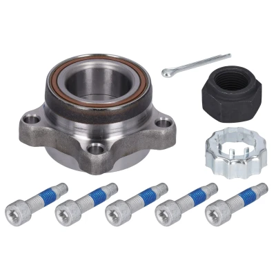 Billede af FEBI BILSTEIN 22805 Hjullejesæt venstre foraksel, højre foraksel med add on materiale 78 Skråkugleleje FORD: Transit Mk5 Bus