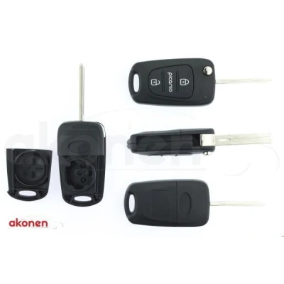 Billede af B CAR 004KI003 Hus, bilnøgle KIA: Picanto II (TA) 1.0 LPG, Flex, 1.0, Bi Fuel, 1.2 2011 2017