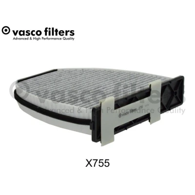 Billede af DAVID VASCO X755 Kabinefilter Aktivkulfilter 261 272 44 MERCEDES BENZ: C klasse T modell, Sedan, E modell