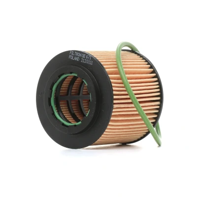 Billede af FILTRON OE 671 Oliefilter Filterindsats SKODA: Fabia 2, 1 Combi, I Hatchback, VOLKSWAGEN: Polo V IV Hatchback