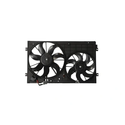 Billede af NRF 47394 Køleventilator 360 12 330/330 med kølerventilatorramme (karm) kontroldel VOLKSWAGEN: Golf 6, 5, Touran I, SKODA: Fabia 2