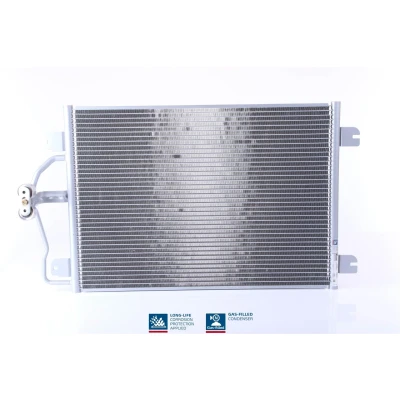 Billede af NISSENS 94323 Kondensator uden tørrer Aluminium 565 R 134a