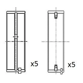 Billede af Krumtapakselleje FAI AutoParts BM1002 025