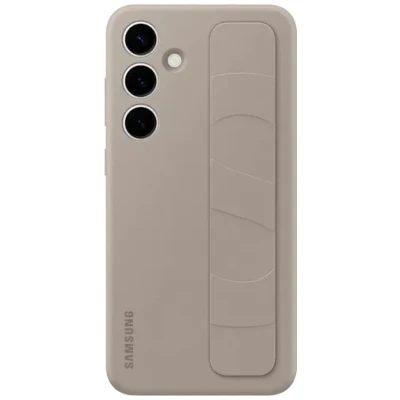 Billede af Samsung Standing Silikone Back Cover Beige Galaxy S24+