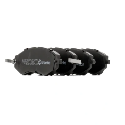 Billede af BREMBO P 15 002 Bremseklodser med akustisk advarsel for slid uden tilbehør CHEVROLET: Nubira Stationcar, Lacetti Hatchback, Epica Sedan