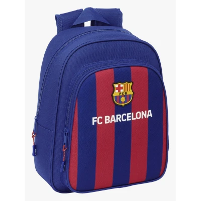 Billede af Skoletaske F.C. Barcelona 24/25 Rødbrun Marineblå 27 x 33 10 cm