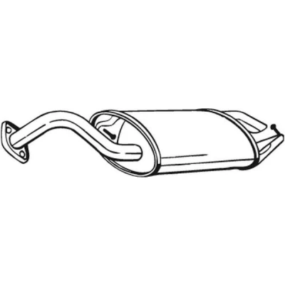 Billede af BOSAL 228 489 Lydpotte TOYOTA: Corolla Verso