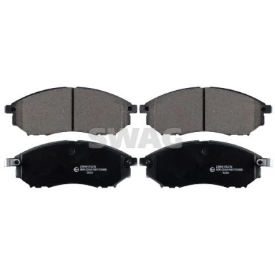 Billede af SWAG 60 11 6188 Bremseklodser foraksel med akustisk advarsel for slid NISSAN: Qashqai / Qashqai+2 I, NP300 Navara Pick up, 350Z Coupe
