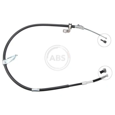 Billede af A.B.S. K19379 Håndbremsekabel 1274 Skivebremse til venstre /højrestyring TOYOTA: RAV4 II SUV