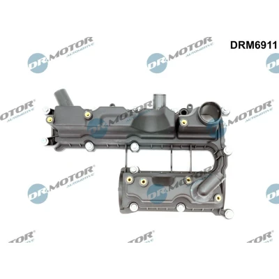 Billede af DR.MOTOR AUTOMOTIVE DRM6911 Ventildækse med pakninger skruer FORD: FOCUS 3, Transit Connect V408 Van, C Max 2