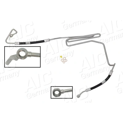 Billede af AIC 58648 Hydraulikslange, styretøj fra hydraulikpumpe til tandstang AUDI: TT Coupe