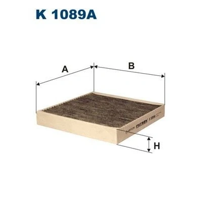 Billede af Filter, indvendig luft FILTRON K 1089A