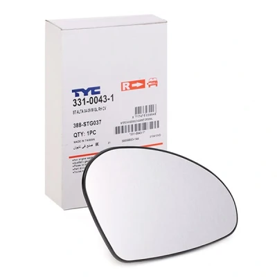 Billede af Spejlglas, udvendigt spejl TYC 331 0043 1