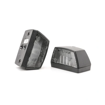 Billede af HELLA 2KA 003 389 061 Nummerpladelys R10W Halogen bag, venstre, højre med pærefatning uden pærer