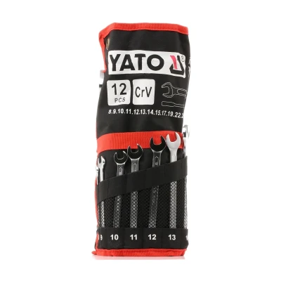 Billede af YATO YT 0362 Ring / gaffelnøglesæt 12